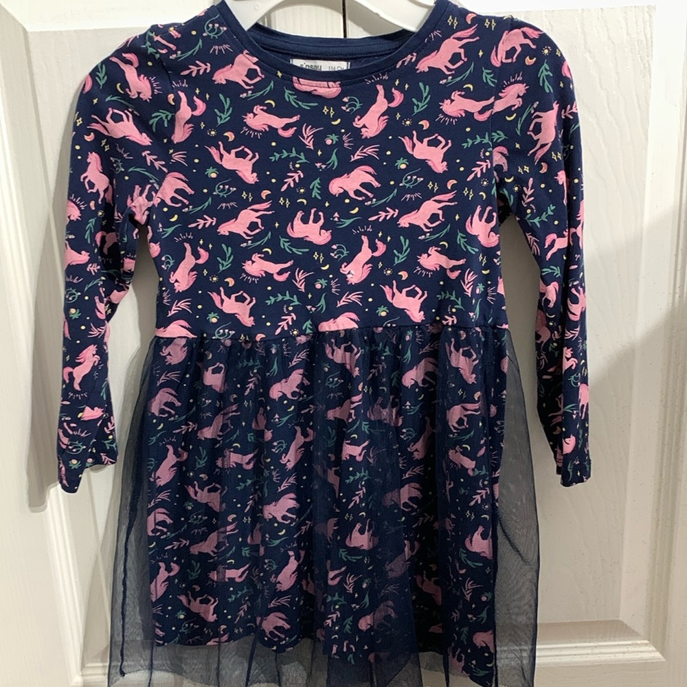 Unicorn dress size 4